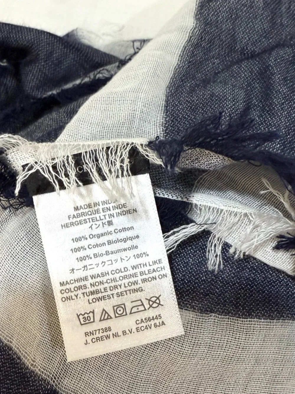 J. Crew lightweight scarf